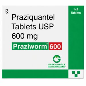Praziworm 600 Praziquantel 600mg