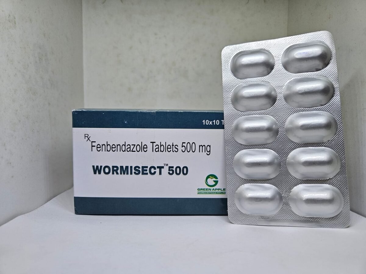 Wormisect 500 Fenbendazole 500mg Tablets