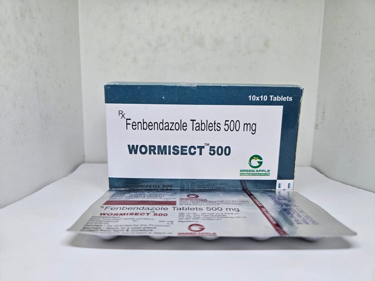 Wormisect 500 Fenbendazole 500mg Tablets