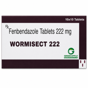 Wormisect 222 Fenbendazole 222mg Tablets