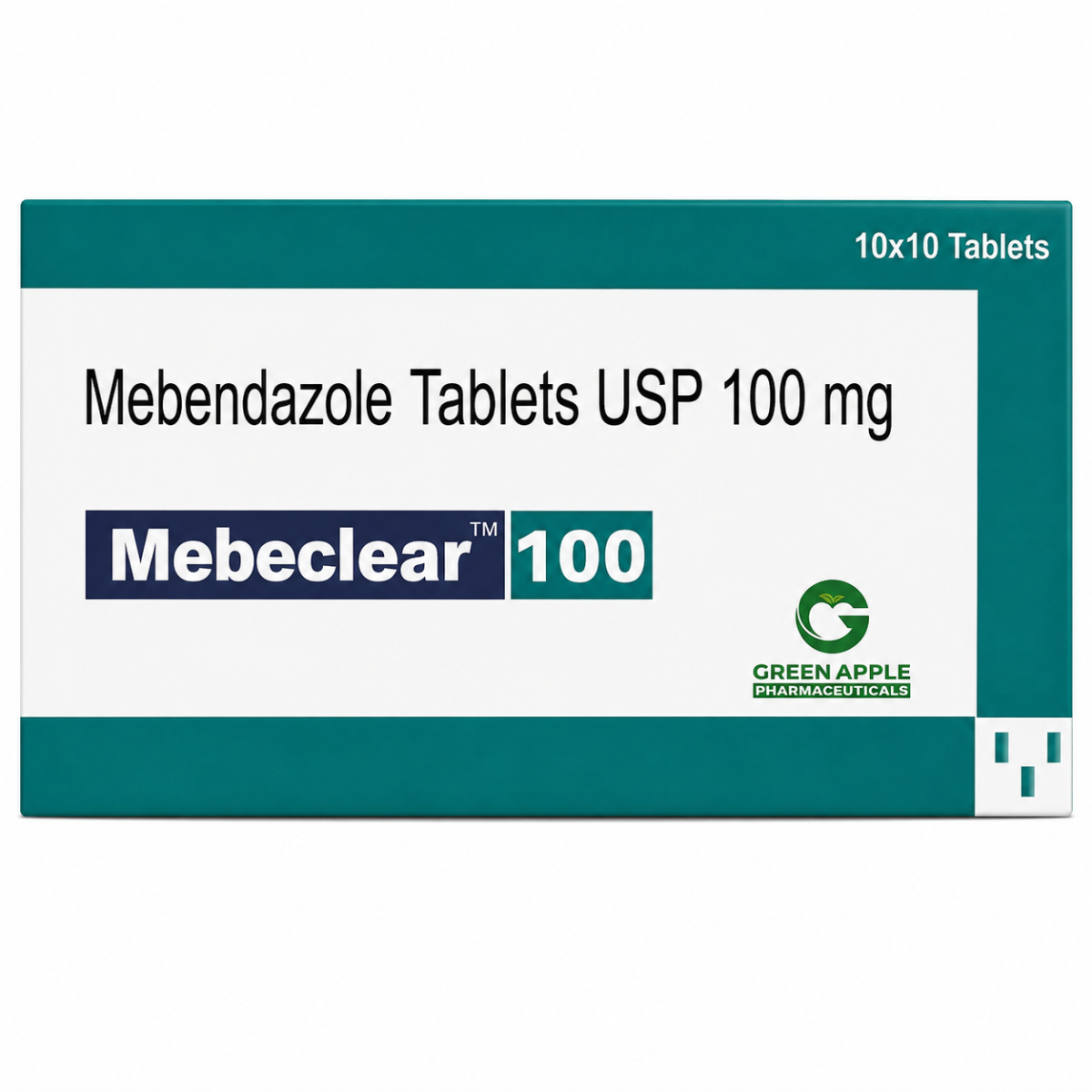 Mebeclear-100 front