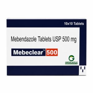 Mebeclear 500 Mebendazole 500mg Tablets