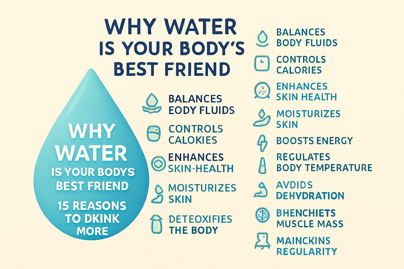 Why Water Is Your Body’s Best Friend: 15 Reasons to Drink More