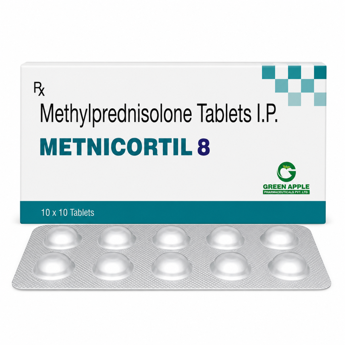 Metnicortil 8 second