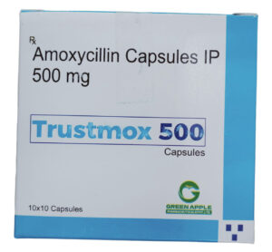 Trustmox 500 Amoxicillin 500mg Capsules