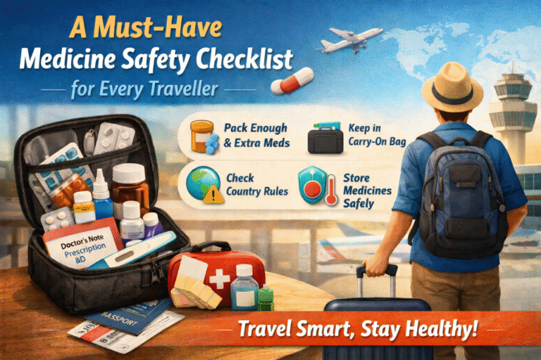 A Must, Have Medicine Safety Checklist for Every Traveller