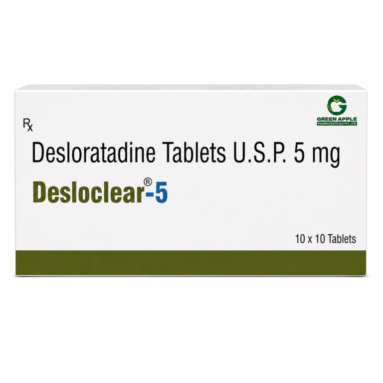 Desloclear 5  – Clear Relief. All Day Long.