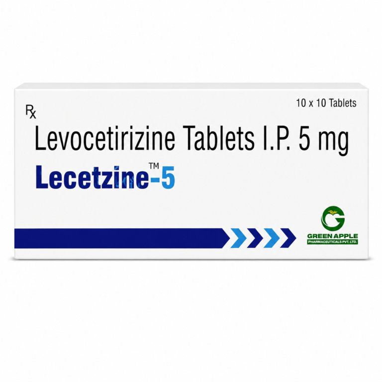 Lecetzine-5 – Trusted Relief for Every Allergy Season.